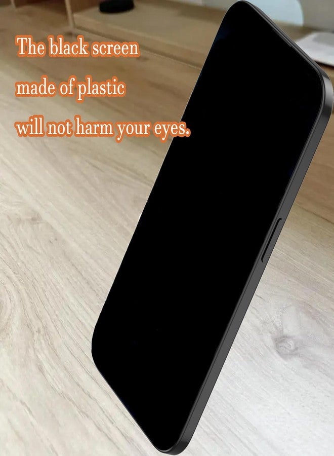 Blue Union Fake Phone Dummy Prop Phone, Prank Stuff Decoy Phone Pear Phone Non-Working Phone 15 Pro, Display Phone Look Like Real Phone 15 Pro (Black) - Image 5